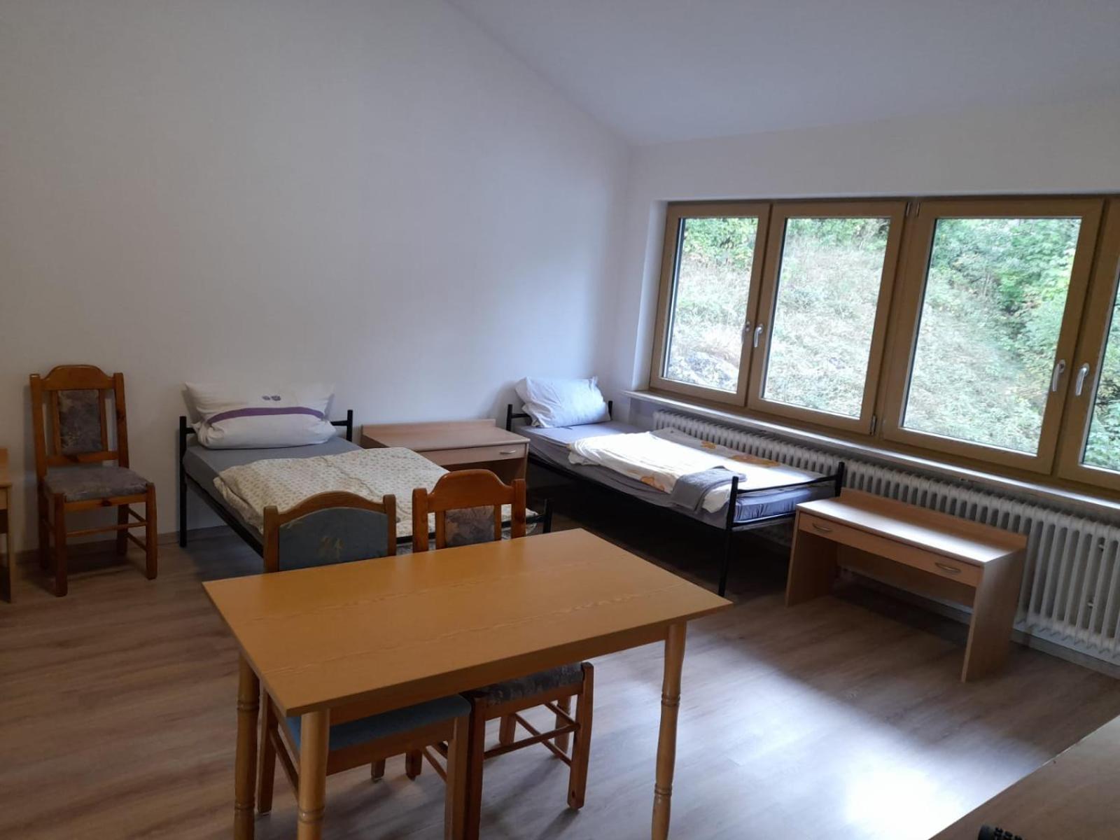 Schoene Unterkunft In Lohberg Mit Grillplatz Und Balkon Buitenkant foto